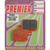 Rear PREMIER Brake Pads SEMI SINTERED STREET