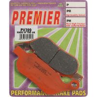 Rear BRAKE PADS SEMI SINTERED STREET