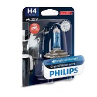 Philips 3700K Halogen Headlight Bulb for BMW F650GS Dakar 2001 to 2005