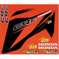 Tank Sticker Kit for CRF250R 2004 2005 2006