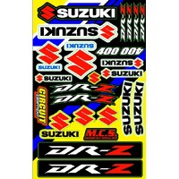 Basic Sticker Kit pack for Suzuki DRZ motorcycles - 