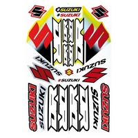 Sticker Kit for Suzuki DR125 | DR200 | DR250 | DR350 | DR500 | DR600 | DR650