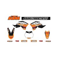 Tank And Guard Sticker Kit for KTM 65SX