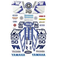 Sticker Kit for Yamaha PW50 Peewee | All Years | Pre Cut 