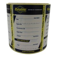 Service Reminder Label - Roll 100Pcs (80277)