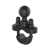 Ram Handlebar U-Bolt Base For Rails 0.5" To 1.25" In Dia for Motorcycle