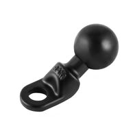 Ram 9Mm Angled Bolt Head Adapter Ball Base for Motorcycle Motorbike