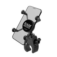 Ram X-Grip Phone Mount With Ram Snap-Link Tough-Claw for Motorcycle Motorbike