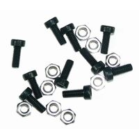 Rego Label Holder Screw Kit Black 