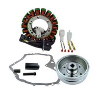 IMPROVED FLYWHEEL+PULLER+STATOR+GASKET SUZ LTF400 (RM23027)