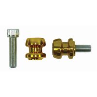 Race Stand Knobs Kawasaki ZX9 Gold