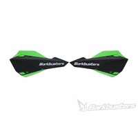 Barkbusters SABRE MX Enduro Handguard - Green on Black SAB-1BK-GR