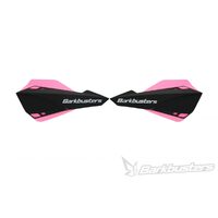 Barkbusters SABRE MX Enduro Handguard - Pink on Black SAB-1BK-PK