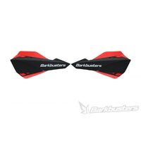 Barkbusters SABRE MX Enduro Handguard - Red on Black SAB-1BK-RD