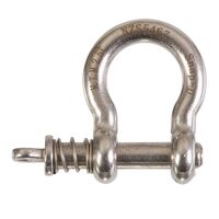 SNAP-D 10mm SS Bow Shackle for single axle 6x4 trailers or 3-6m boats