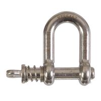 SNAP-D 10mm SS Steel D Shackle for single axle 6x4 trailer, between 700-1500kg