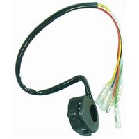 Handlebar Switch With Indicator & Horn Only | Slimline 20mm Wide | Custom 