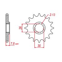 Front Sprocket 18T
