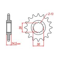 Front Sprocket 16T