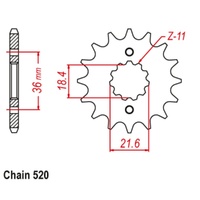 Front Sprocket 13T