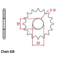 Front Sprocket 14T