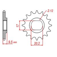 Raptor Front Sprocket 11T