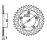 SPROCKET REAR MTX 491 40T #520 - INDENT