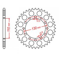 MTX Standard Rear Sprocket 44T