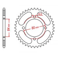 MTX Standard Rear Sprocket 32T