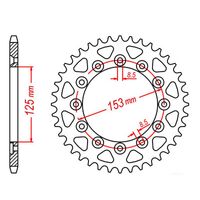 MTX Optional Rear Sprocket 55T for Honda CR125R 1983-2007