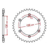 MTX Optional Rear Sprocket 48T for Suzuki  DR650SE 1996-2020