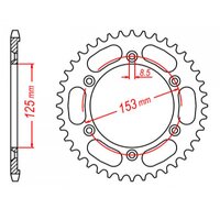 MTX Standard Rear Sprocket 51T for Honda XR125L 2013-2016