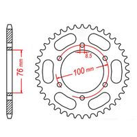 MTX Standard Gearing 47T Rear Sprocket