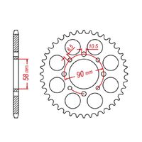 Rear Sprocket 42T