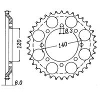 Rear Sprocket 45T