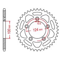 Optional Rear Sprocket 48T for DUCATI