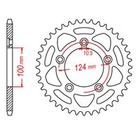 MTX Optional Rear Sprocket 48T for DUCATI 899 PANIGALE 2014-2016