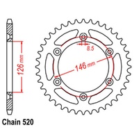 Rear Sprocket 48T