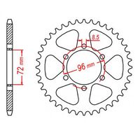 MTX Optional Rear Sprocket 42T for Suzuki  TS251 1971-1980
