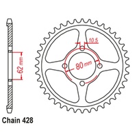 Rear Sprocket 54T