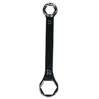 AXLE NUT SPANNER WRENCH FRONT 17mm + REAR 27mm for HONDA XR650R 2000 to 2007