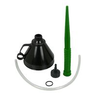 Flexible Spout Funnel Black 