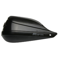 Black Barkbusters STORM Plastics Only STM-003-BK for Yamaha XT 125X