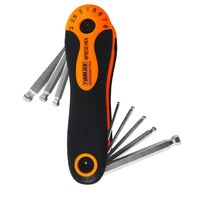 Hex Ball Allen Key Set Compact 