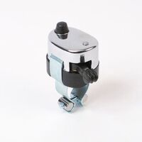 Lucas Style Handlebar Switch | Stainless Steel | 22mm 7/8" | 25mm 1" Bars