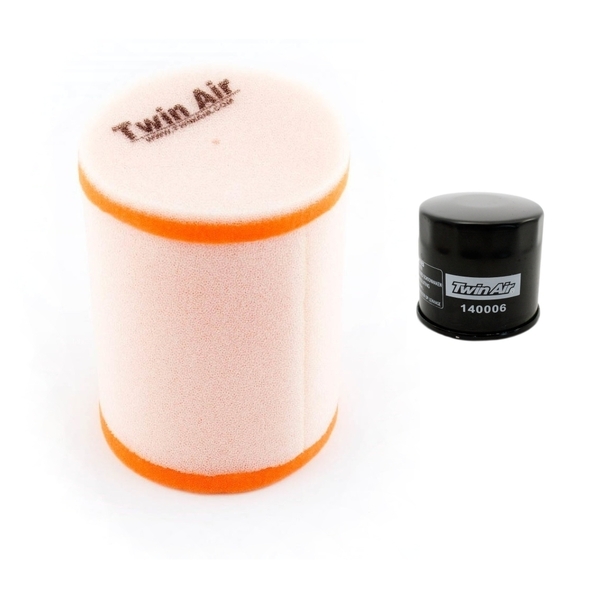 Twin Air Oil and Air Filter for Suzuki LT-F400 King Quad 2WD 2008-2009