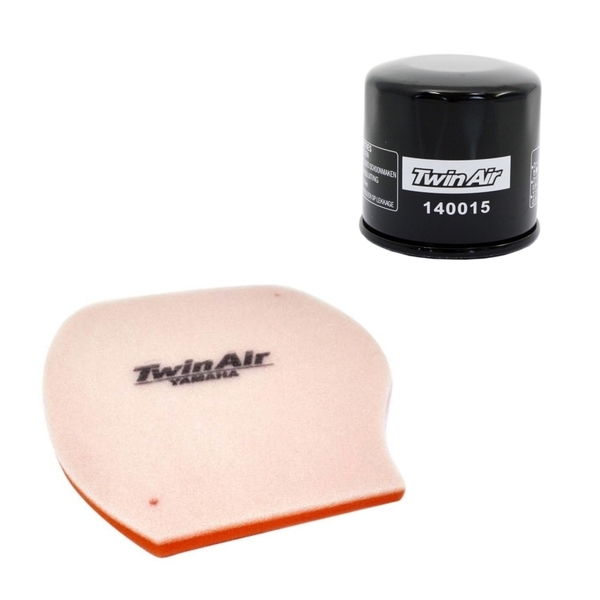 Twin Air Oil and Air Filter for Yamaha YFM700FAP Grizzly EPS 2008-2015