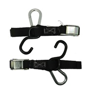 MOTORCYCLE TIE DOWN | STRAPS | Carabiner | LOOPED HANDLE | HANDLE BAR ANCHORS