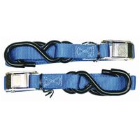 25MM Tie Down Strapsoft Hook Blue 