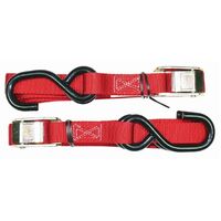 25MM Tie Down Strapsoft Hook Red 